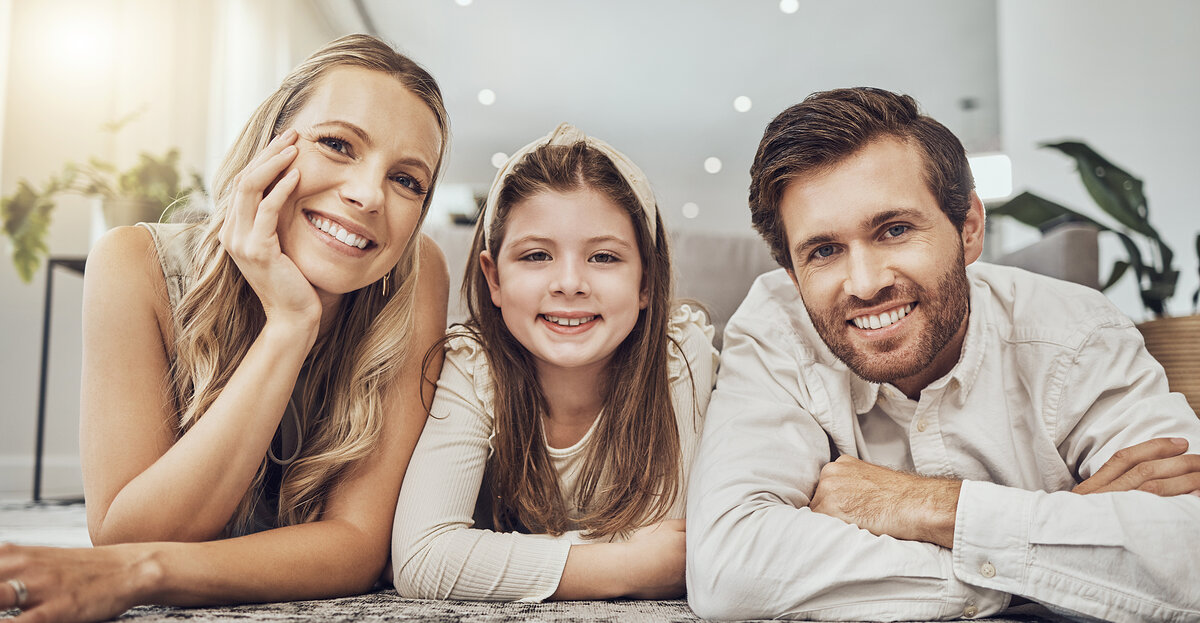 Glückliche Familie